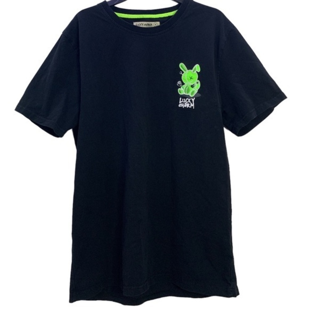 Mens Green Lucky Charm T-Shirt